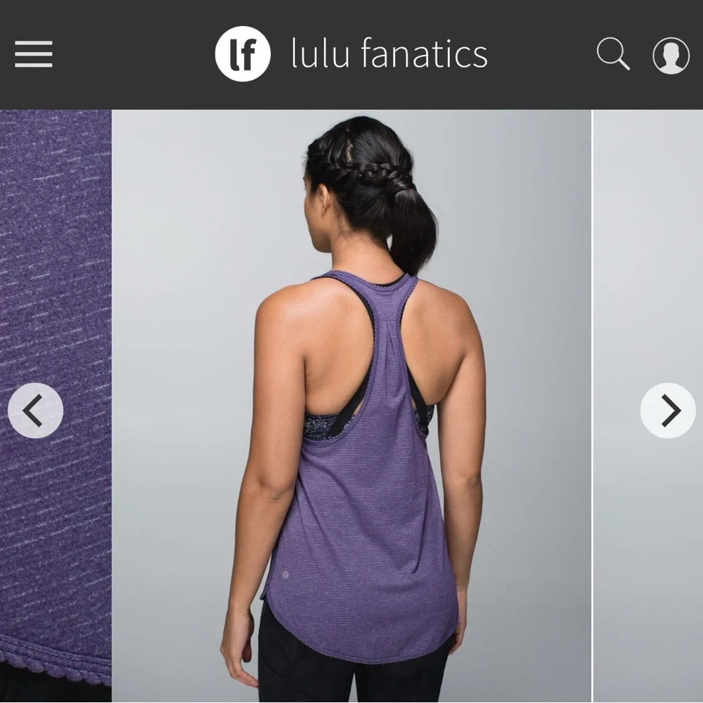 Lululemon 105 F Singlet - Picture 2 of 4